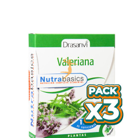 Pack 3x VALERIANA 30 CÁPSULAS DRASANVI