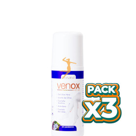 Pack 3x VENOX GEL ROLL-ON 60 Ml. DRASANVI