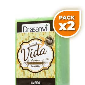 Pack 2x JABÓN DE AVENA 100Gr. DRASANVI