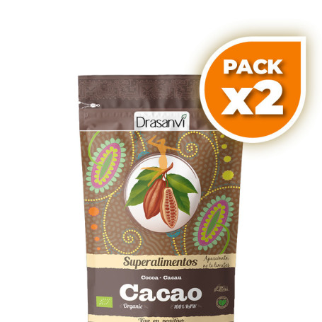 Pack 2x CACAO BIO 175Gr. DRASANVI