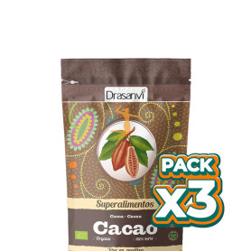 Pack 3x CACAO BIO 175Gr. DRASANVI