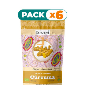 Pack 6x CÚRCUMA BIO 150Gr. DRASANVI