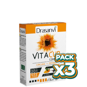 Pack 3x VITACUR 36 CÁPSULAS DRASANVI