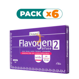 Pack 6x FLAVOGEN BIFASE 2 60 CAPSULAS DRASANVI