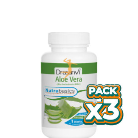 Pack 3x ALOE VERA 120 COMPRIMIDOS DRASANVI