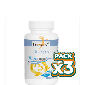 Pack 3x OMEGA 3 1.000Mg. 100 PERLAS DRASANVI
