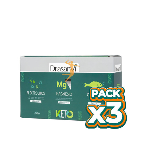 Pack 3x PACK KETO DRASANVI