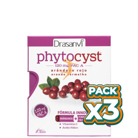 Pack 3x PHYTOCYST 15 COMPRIMIDOS DRASANVI