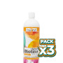 Pack 3x CHAMPÚ BIOTINA Y ALOE VERA CABELLO SECO 1Lt. DRASANVI