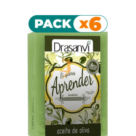 Pack 6x JABÓN DE ACEITE DE OLIVA 100Gr. DRASANVI
