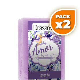 Pack 2x JABÓN DE LAVANDA 100Gr. DRASANVI