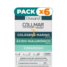 Pack 6x COLLMAR ESENCIALES HIDRATACION 60 COMPRIMIDOS DRASANVI