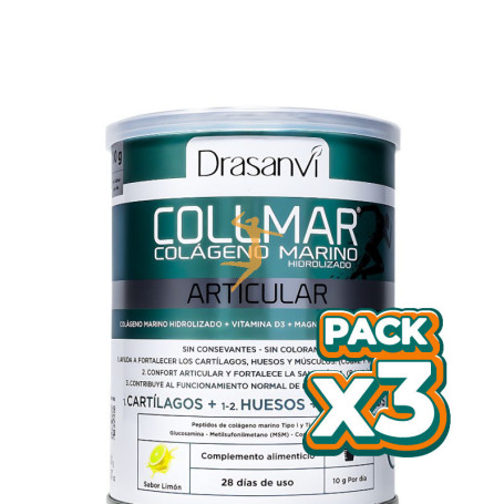 Pack 3x COLLMAR ARTICULAR SABOR LIMON 280 Gr. DRASANVI