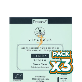 Pack 3x ACEITE ESENCIAL LIMON BIO 10M VITAROMS DRASANVI