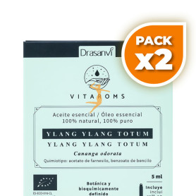 Pack 2x ACEITE ESENCIAL YLANG YLANG TOTUM BIO 5ML VITAROMS DRASANVI