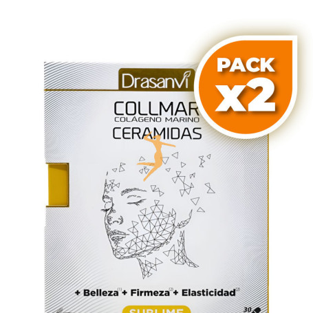 Pack 2x COLLMAR CERAMIDAS 30 COMPRIMIDOS DRASANVI