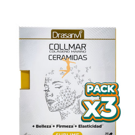 Pack 3x COLLMAR CERAMIDAS 30 COMPRIMIDOS DRASANVI