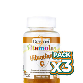 Pack 3x VITAMOLAS VITAMINA C 60 GOMINOLAS DRASANVI