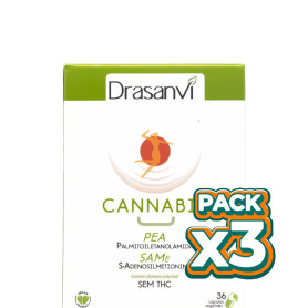 Pack 3x CANNABIS DOL 36 CAPSULAS DRASANVI