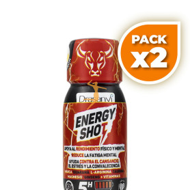 Pack 2x ENERGY SHOT SABOR LIMON 60ML DRASANVI