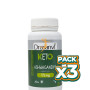 Pack 3x ASHWAGANDHA 60 CÁPSULAS KETO DRASANVI