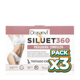 Pack 3x SILUET 360 120 COMPRIMIDOS DRASANVI
