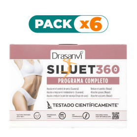 Pack 6x SILUET 360 120 COMPRIMIDOS DRASANVI