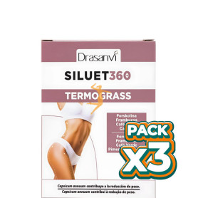 Pack 3x SILUET 360 TERMOGRASS 30 COMPRIMIDOS DRASANVI