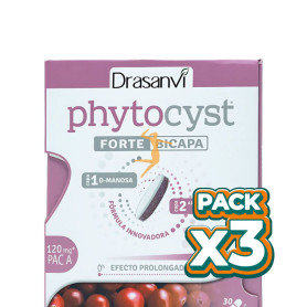 Pack 3x PHYTOCYST BICAPA 30 COMPRIMIDOS DRASANVI