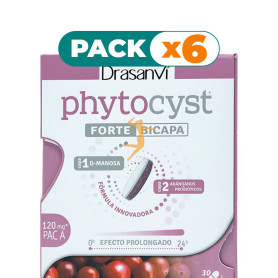 Pack 6x PHYTOCYST BICAPA 30 COMPRIMIDOS DRASANVI