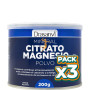 Pack 3x MINERAL CITRATO DE MAGNESIO POLVO 200GR DRASANVI