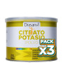 Pack 3x MINERAL CITRATO DE POTASIO POLVO 350GR DRASANVI