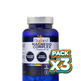 Pack 3x MINERAL MAGNESIO COMPLEX 180 COMPRIMIDOS DRASANVI
