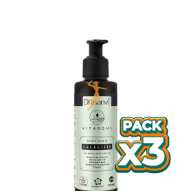 Pack 3x ACEITE PARA CELULITIS 150ML VITAROMS DRASANVI