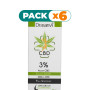 Pack 6x ACEITE DE CBD 3% 10ML DRASANVI