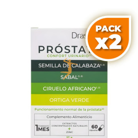 Pack 2x PRÓSTATA 60 CÁPSULAS DRASANVI