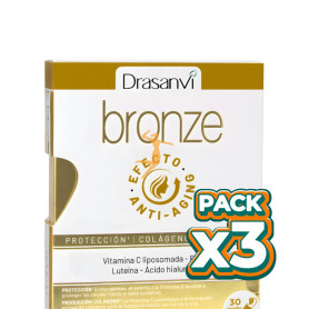Pack 3x BRONZE ANTI AGING 30 CÁPSULAS DRASANVI