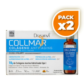 Pack 2x COLLMAR BEBIBLE ANTIAGING SABOR MELOCOTÓN 10 VIALES DRASANVI
