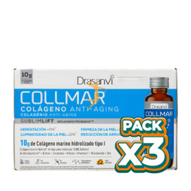 Pack 3x COLLMAR BEBIBLE ANTIAGING SABOR MELOCOTÓN 10 VIALES DRASANVI