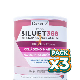 Pack 3x SILUET 360 MOROSIL POLVO 275G DRASANVI