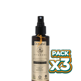 Pack 3x SPRAY CORPORAL DE CITRONELA VITAROMS 150ML DRASANVI