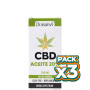Pack 3x ACEITE DE CBD BROAD SPECTRUM 20% 10ML DRASANVI