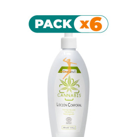 Pack 6x LOCIÓN CANNABIS COSMOS ORGANIC BIO 300ML DRASANVI