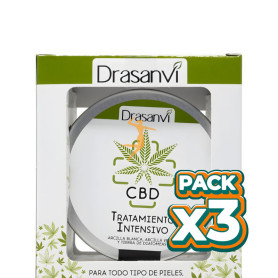 Pack 3x CBD + 3 ARCILLAS 140G DRASANVI