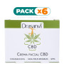 Pack 6x CREMA FACIAL CBD SPF15 50ML DRASANVI