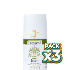 Pack 3x SÉRUM FACIAL CANNABIS COSMOS ORGANIC 30ML DRASANVI
