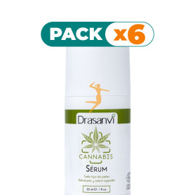 Pack 6x SÉRUM FACIAL CANNABIS COSMOS ORGANIC 30ML DRASANVI