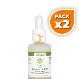 Pack 2x SÉRUM FACIAL CBD 30ML DRASANVI