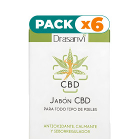 Pack 6x JABÓN DE CBD 100G DRASANVI