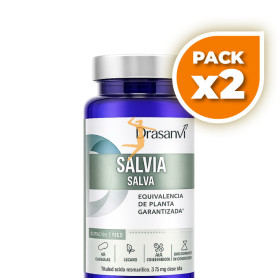 Pack 2x SALVIA 30 CÁPSULAS DRASANVI